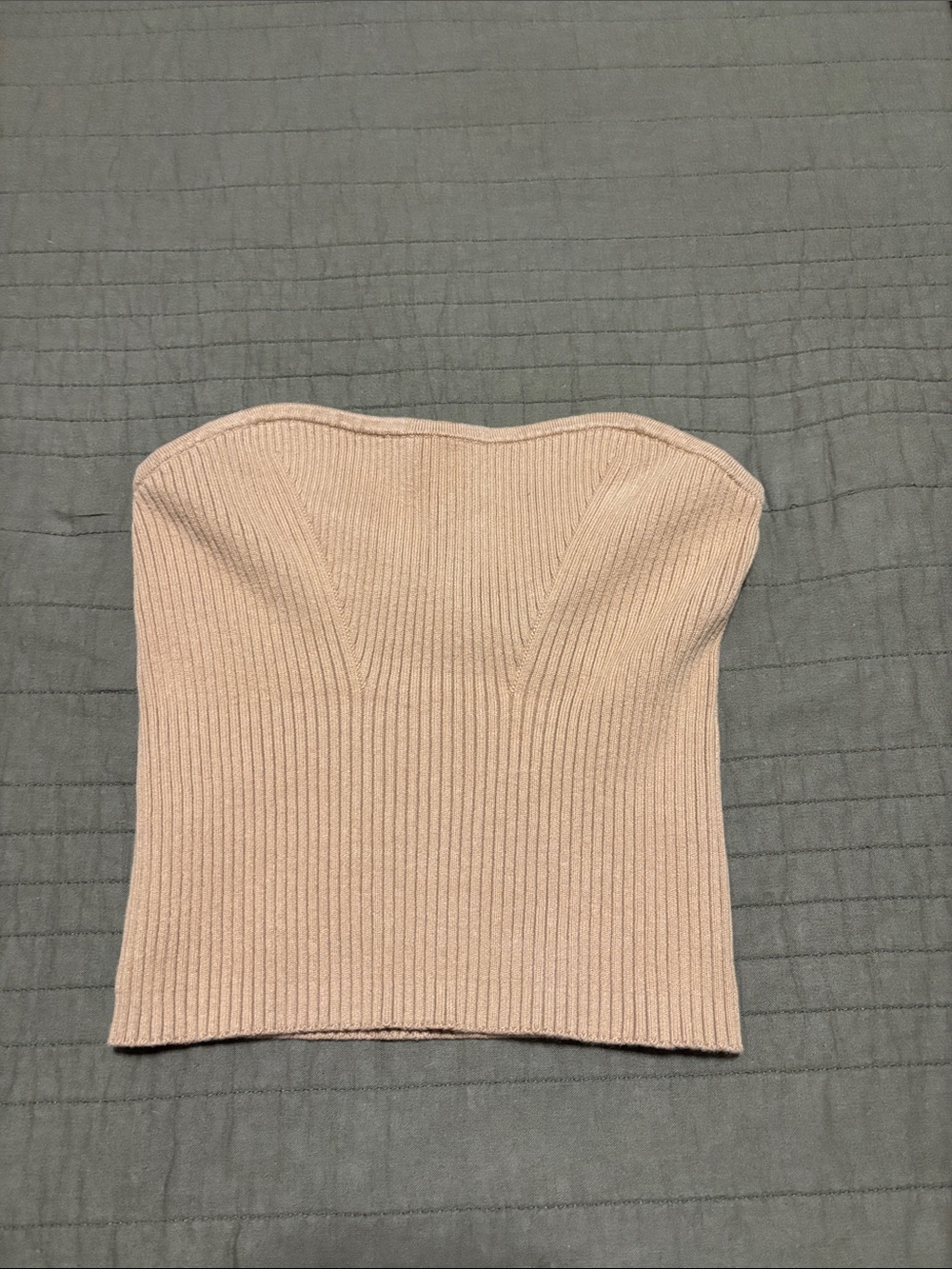 Express ribbed tube top